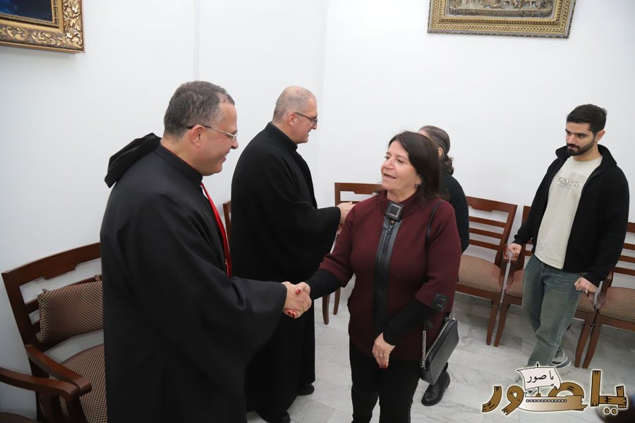 قداس ليلة الميلاد المجيد في كاتدرائية سيدة البحار المارونية في صور