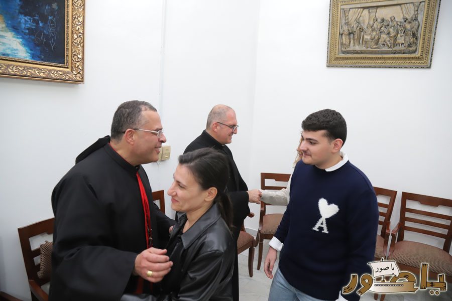 قداس ليلة الميلاد المجيد في كاتدرائية سيدة البحار المارونية في صور