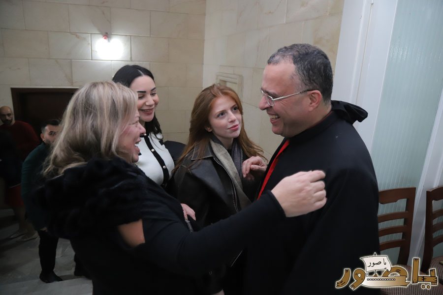 قداس ليلة الميلاد المجيد في كاتدرائية سيدة البحار المارونية في صور