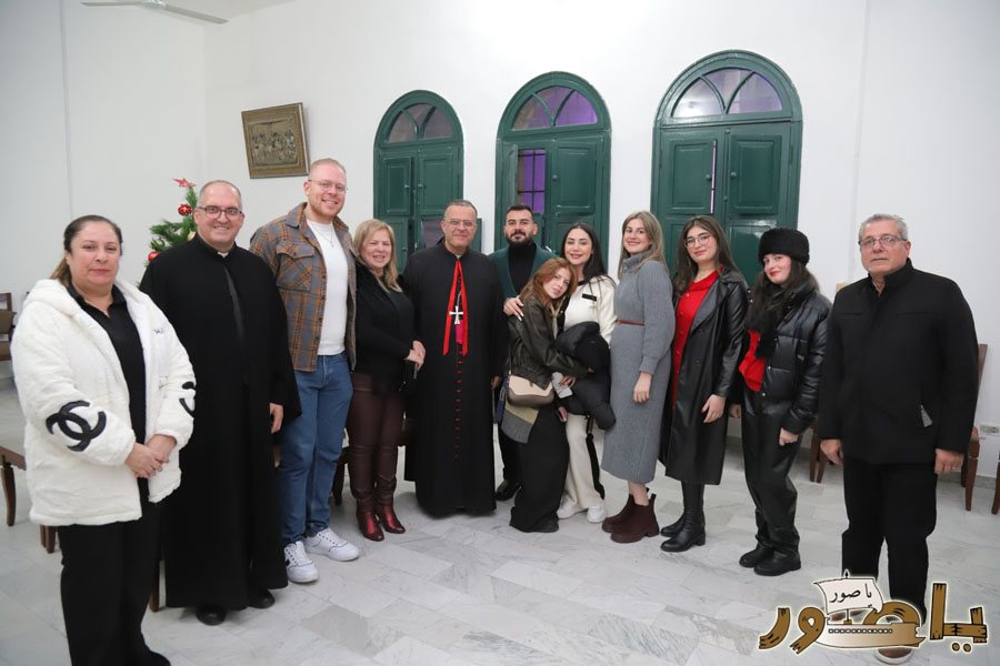 قداس ليلة الميلاد المجيد في كاتدرائية سيدة البحار المارونية في صور