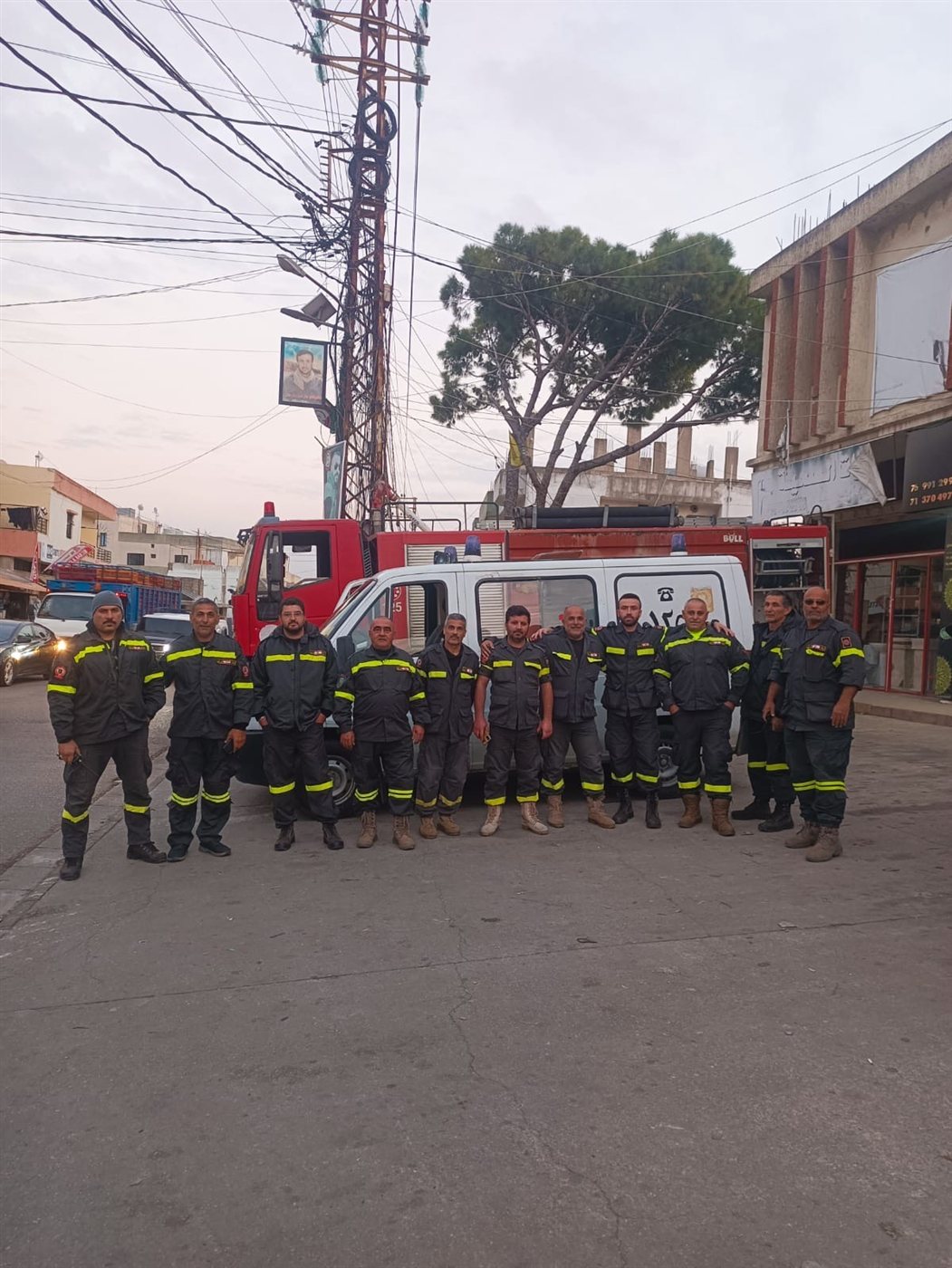 استنفار للدفاع المدني في النبطية وبلداتها عشية عيد الميلاد