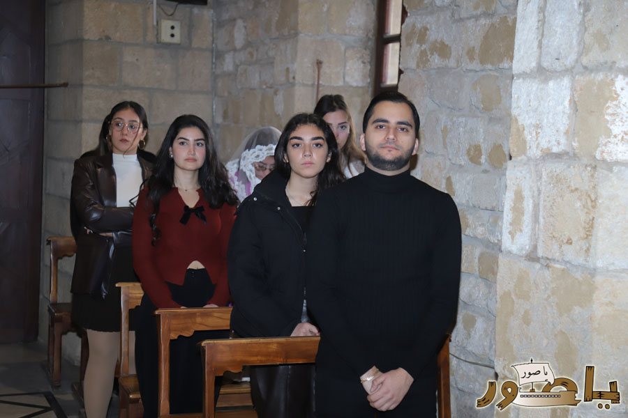 بالصور: قداس الميلاد المجيد في كاتدرائية القديس توما الرسول للروم الملكيين الكاثوليك في صور