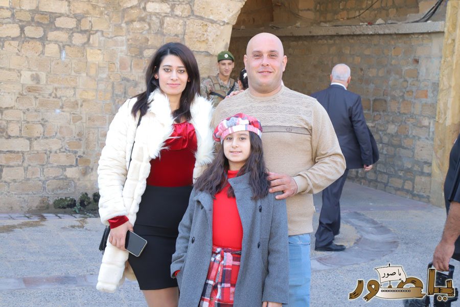 بالصور: قداس الميلاد المجيد في كاتدرائية القديس توما الرسول للروم الملكيين الكاثوليك في صور