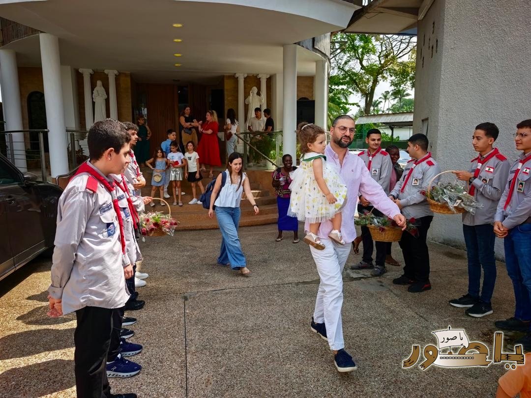 كشافة الرسالة الإسلامية فوج الإمام الصدر (أبيدجان) يعايدون برسالة وحدة ومحبة في عيد الميلاد المجيد