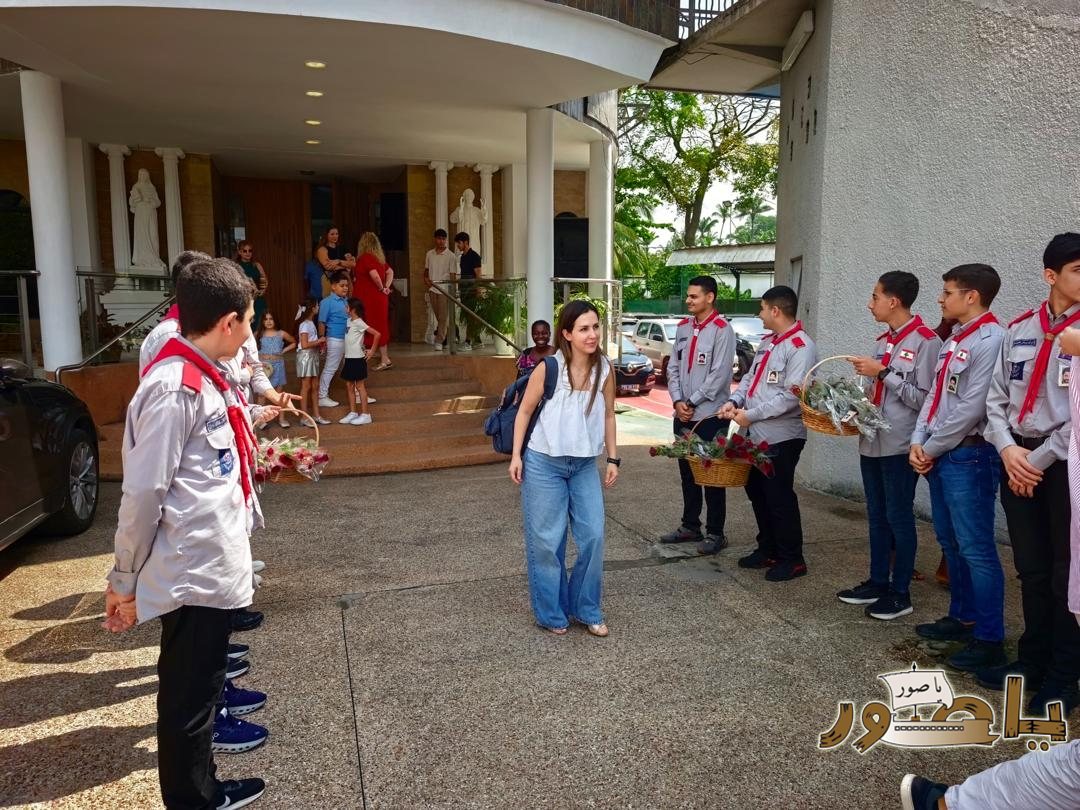 كشافة الرسالة الإسلامية فوج الإمام الصدر (أبيدجان) يعايدون برسالة وحدة ومحبة في عيد الميلاد المجيد
