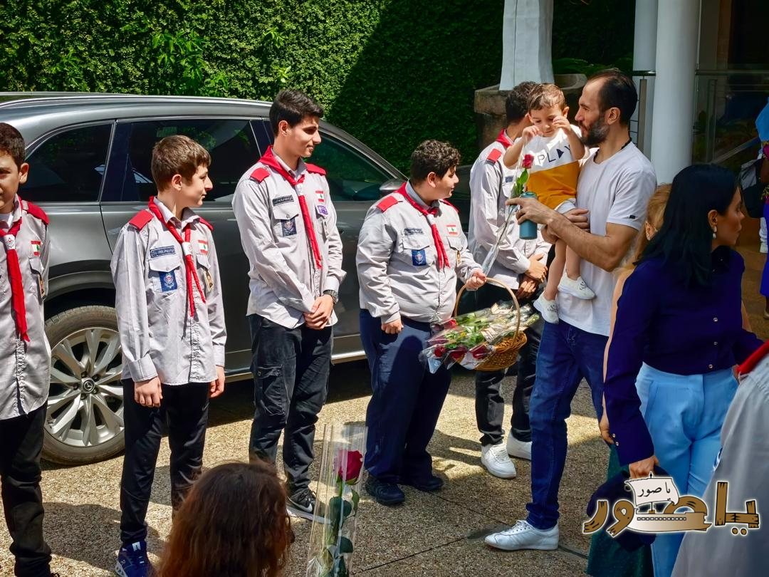 كشافة الرسالة الإسلامية فوج الإمام الصدر (أبيدجان) يعايدون برسالة وحدة ومحبة في عيد الميلاد المجيد