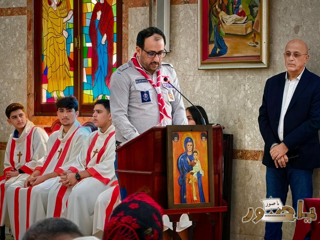 كشافة الرسالة الإسلامية فوج الإمام الصدر (أبيدجان) يعايدون برسالة وحدة ومحبة في عيد الميلاد المجيد