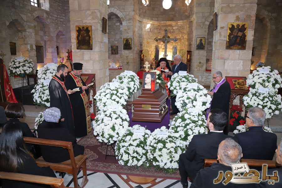 صور شيعت المربية الراحلة سلوى جرجي عطية