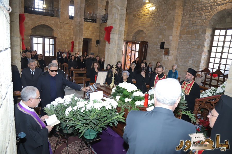 صور شيعت المربية الراحلة سلوى جرجي عطية