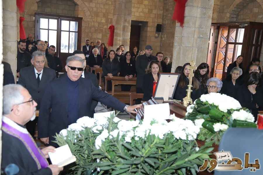 صور شيعت المربية الراحلة سلوى جرجي عطية