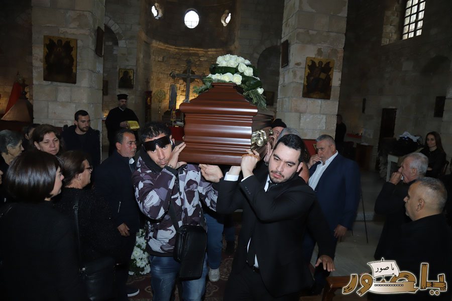 صور شيعت المربية الراحلة سلوى جرجي عطية