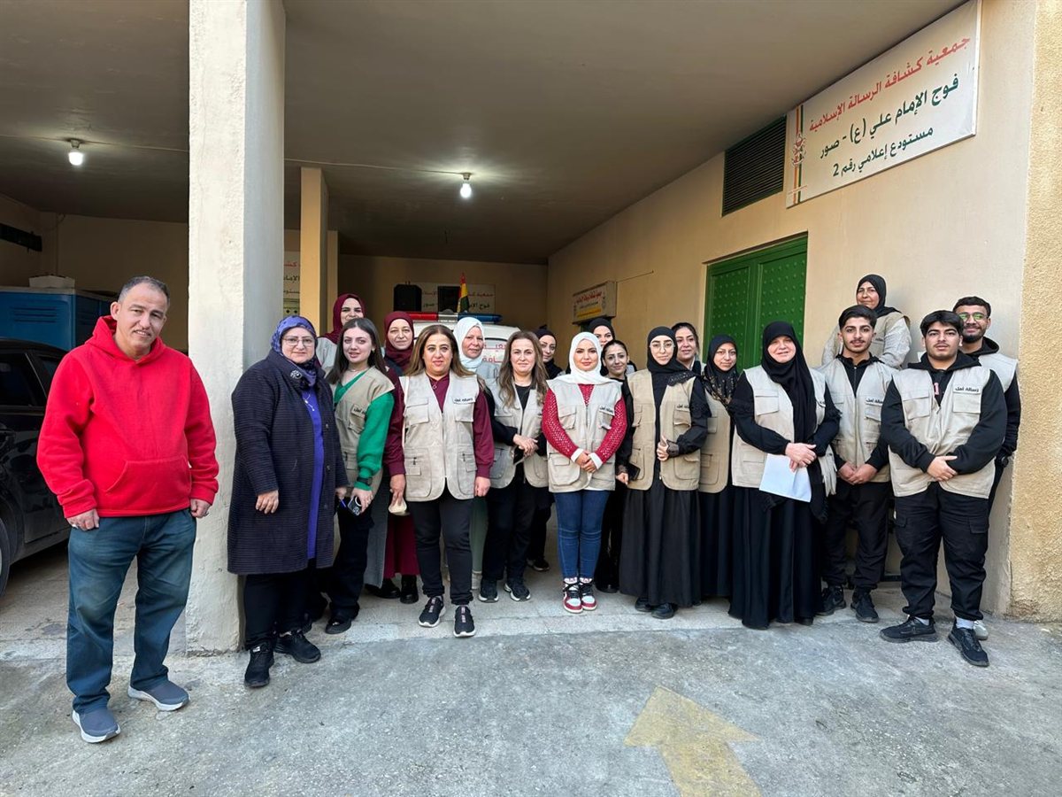 جمعية أفنان الاجتماعية أطلقت مبادرتها حملة رفقة عمر بمناسبة الاعياد المجيدة