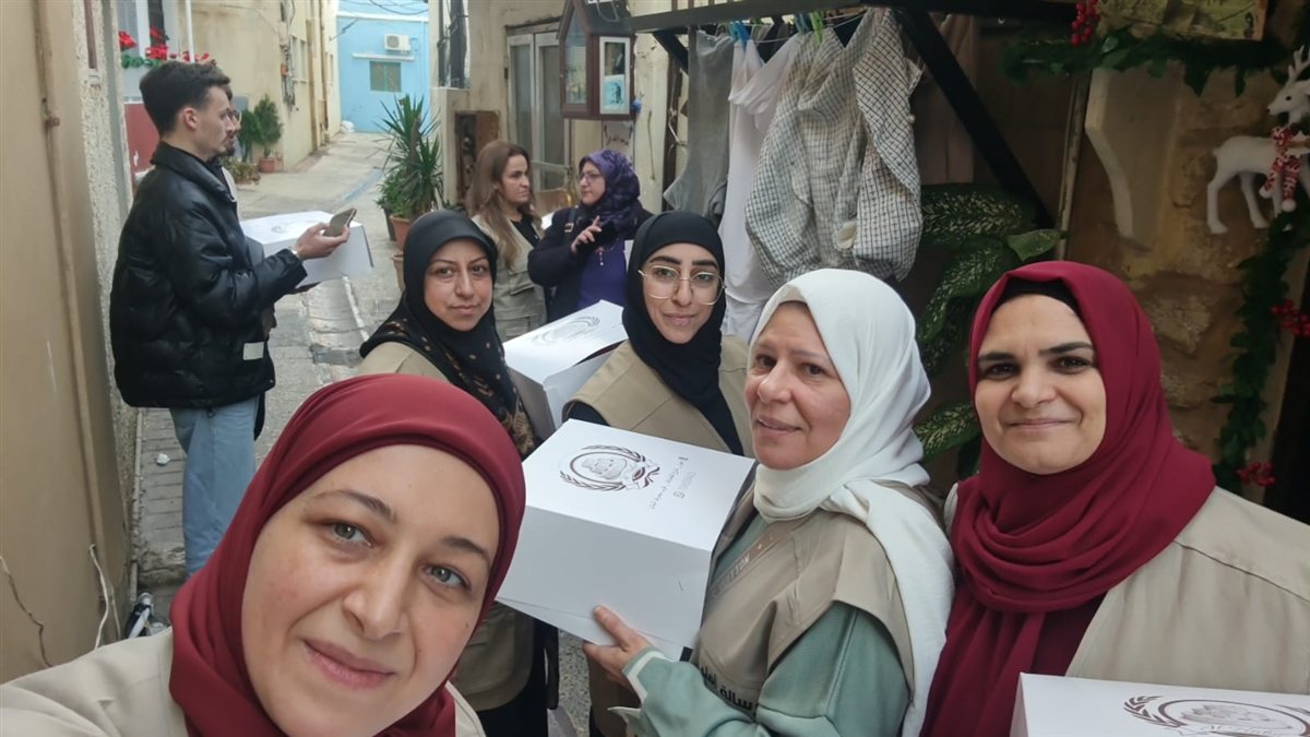 جمعية أفنان الاجتماعية أطلقت مبادرتها حملة رفقة عمر بمناسبة الاعياد المجيدة