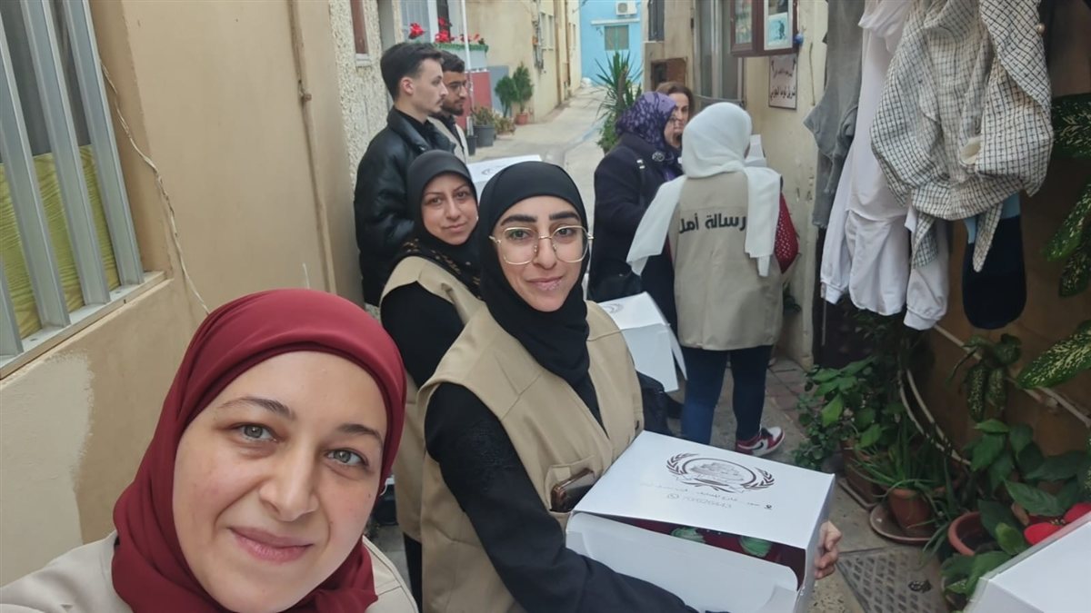 جمعية أفنان الاجتماعية أطلقت مبادرتها حملة رفقة عمر بمناسبة الاعياد المجيدة