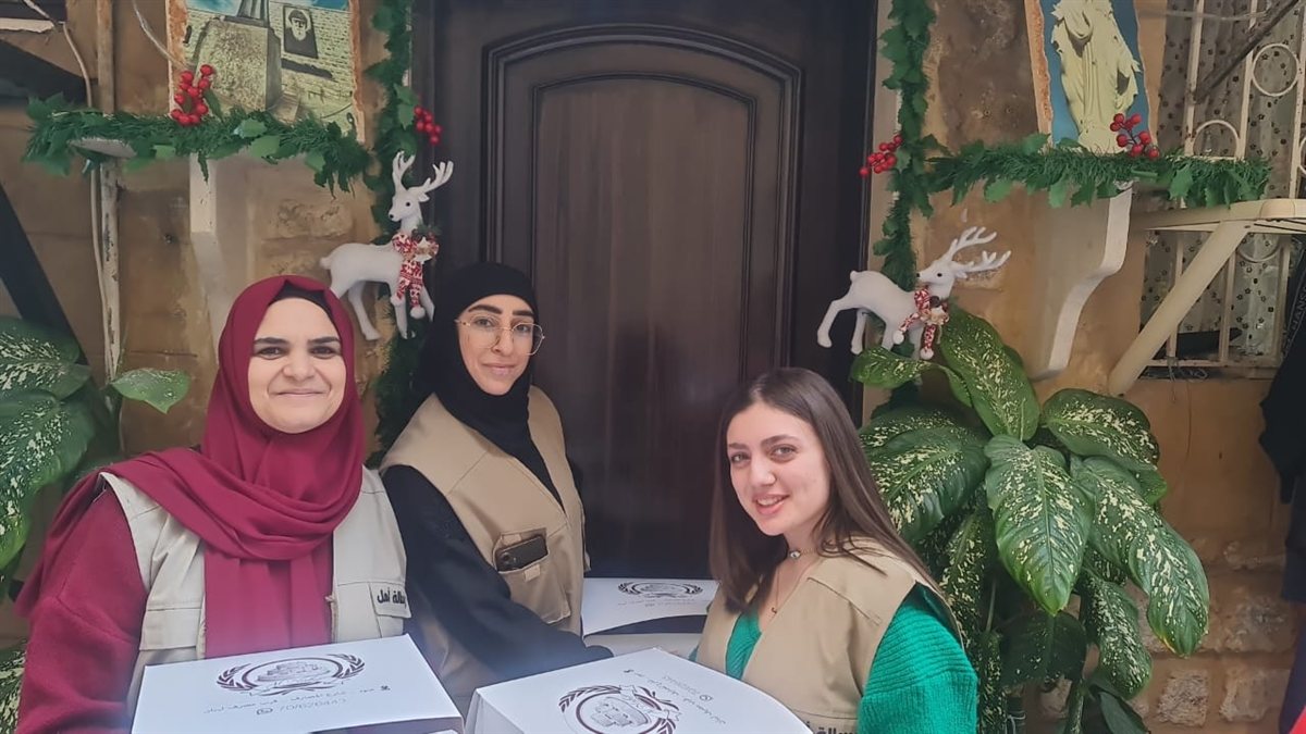 جمعية أفنان الاجتماعية أطلقت مبادرتها حملة رفقة عمر بمناسبة الاعياد المجيدة