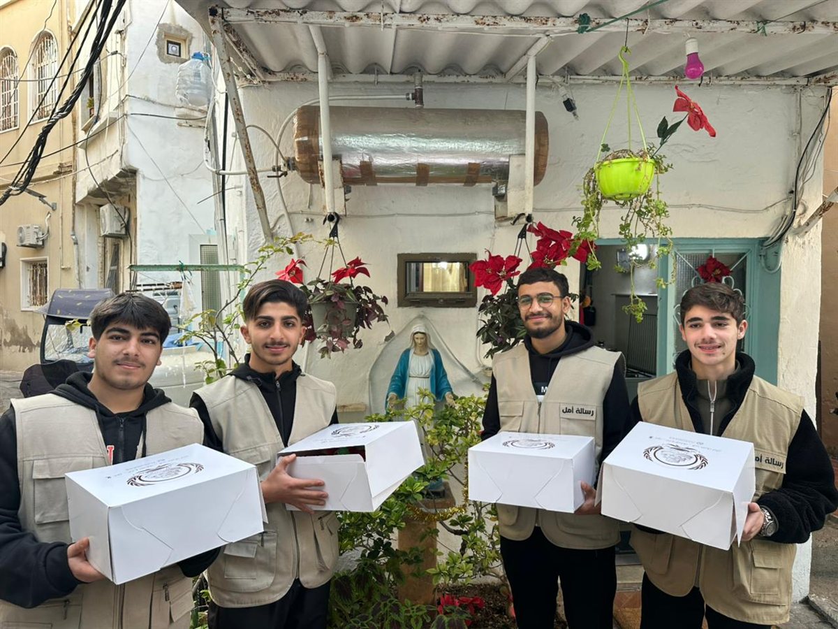 جمعية أفنان الاجتماعية أطلقت مبادرتها حملة رفقة عمر بمناسبة الاعياد المجيدة