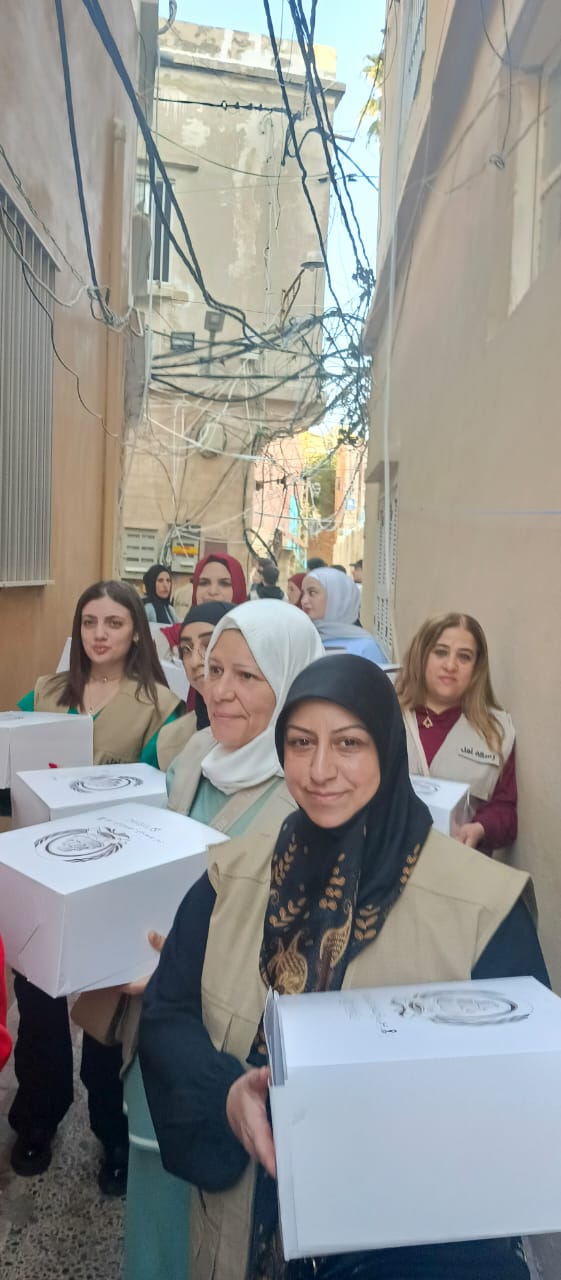 جمعية أفنان الاجتماعية أطلقت مبادرتها حملة رفقة عمر بمناسبة الاعياد المجيدة