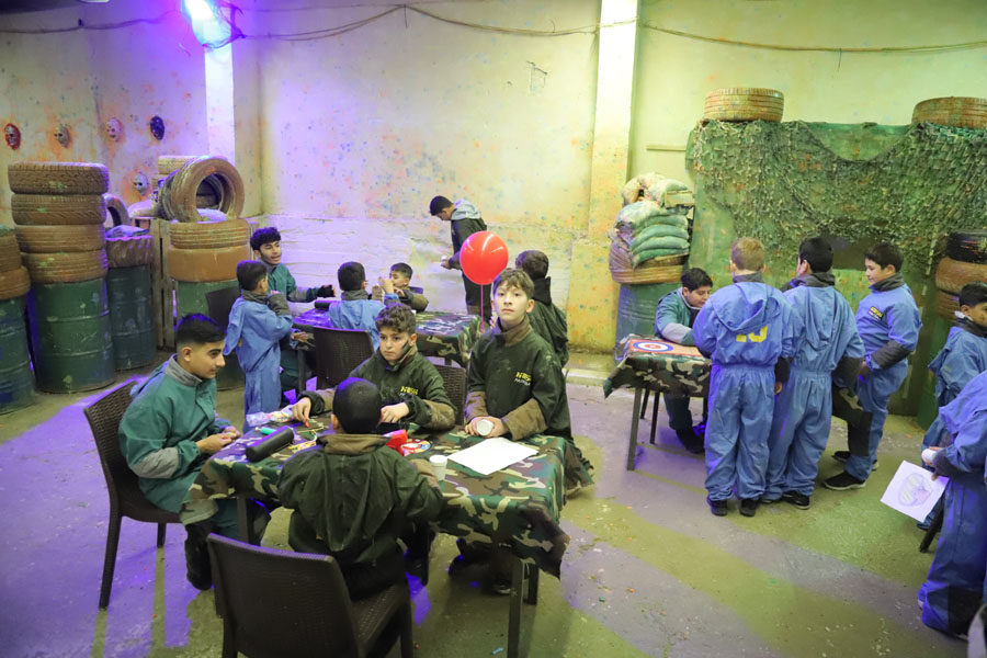 فعالية مميزة في Hosh Paintball يوم الأبطال الصغار وسط أجواء مليئة بالحماس والمرح والأمان