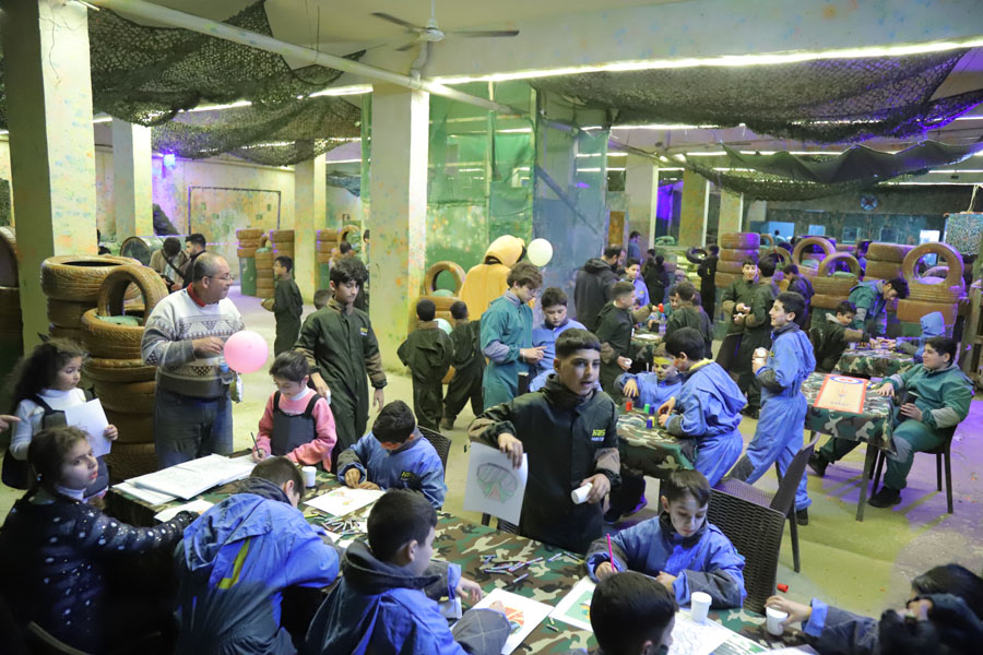 فعالية مميزة في Hosh Paintball يوم الأبطال الصغار وسط أجواء مليئة بالحماس والمرح والأمان