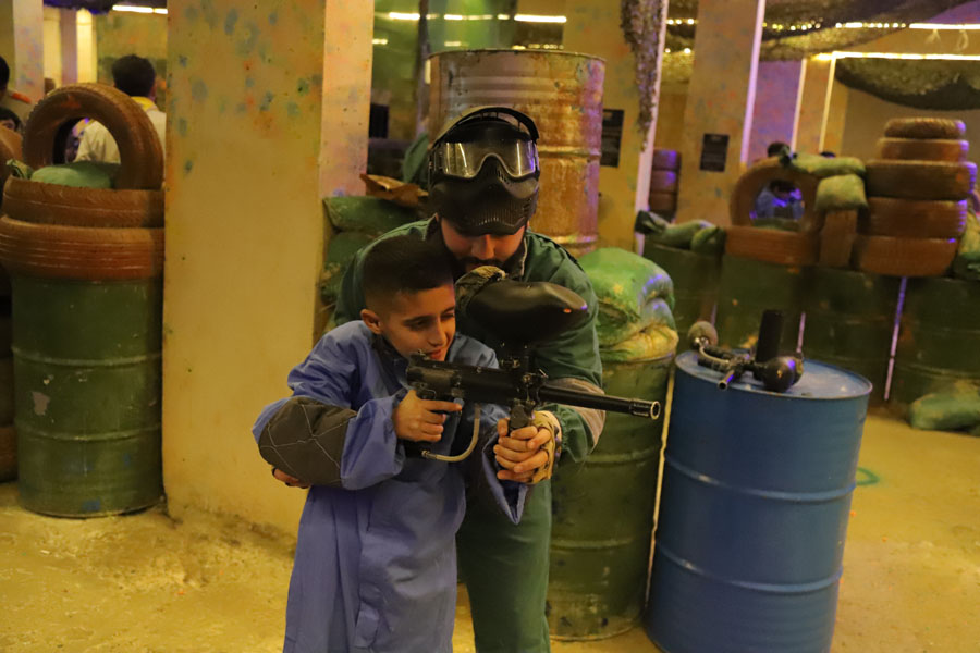 فعالية مميزة في Hosh Paintball يوم الأبطال الصغار وسط أجواء مليئة بالحماس والمرح والأمان