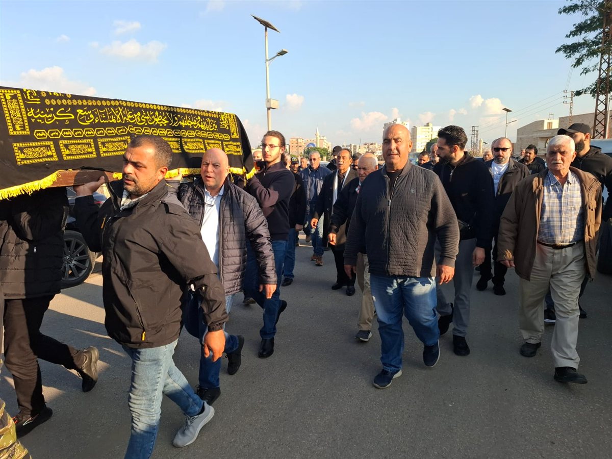 مدينة صور شيعت ابنها الدكتور حسن شقير