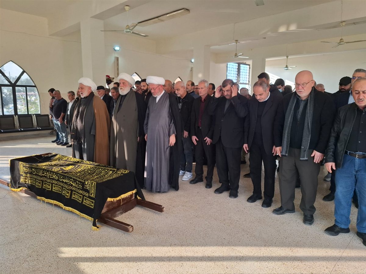 مدينة صور شيعت ابنها الدكتور حسن شقير