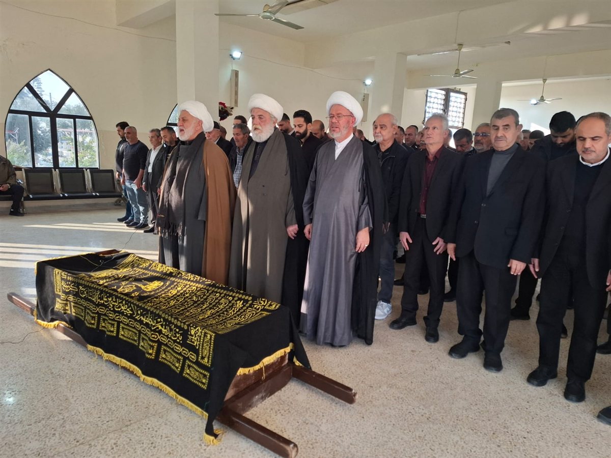 مدينة صور شيعت ابنها الدكتور حسن شقير