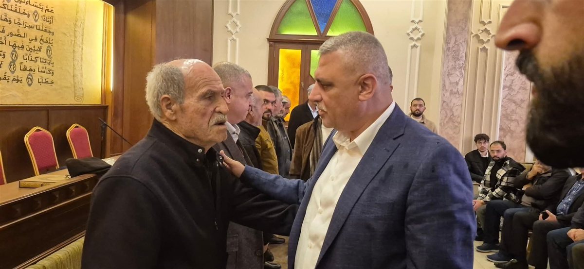 في بلدة مزبود الشوفية... قدم المدير العام للأمن العام اللواء حسن شقير التعازي لعائلة المفتش المؤهل اول علاء الدين شحادة