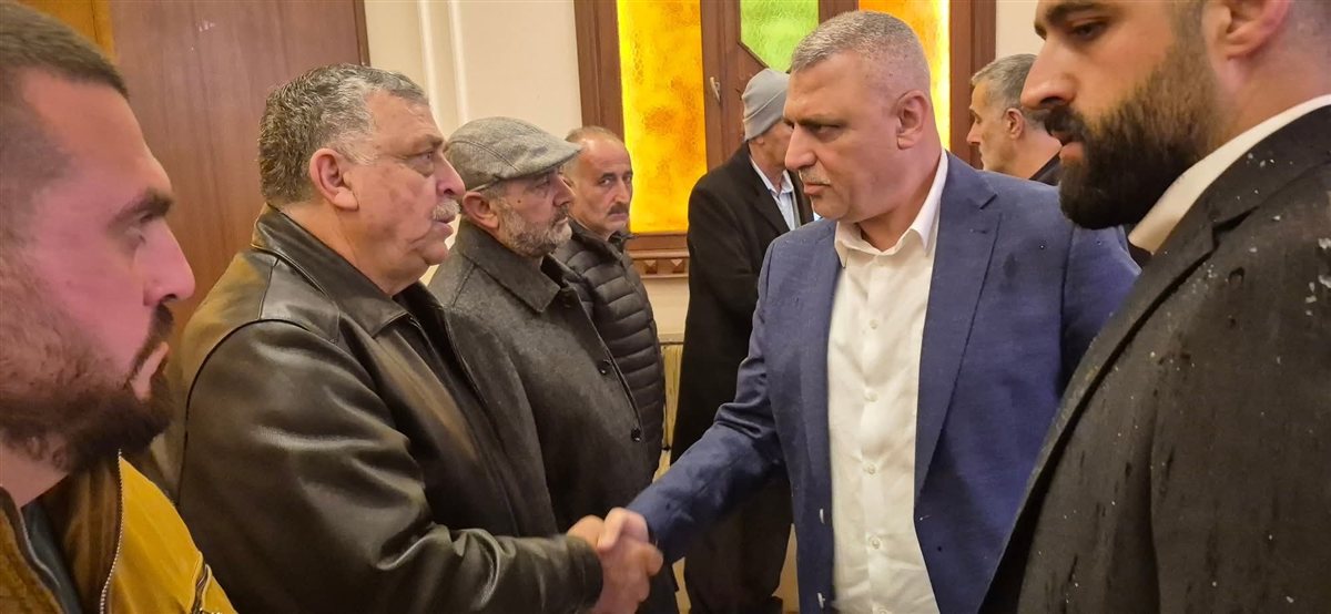 في بلدة مزبود الشوفية... قدم المدير العام للأمن العام اللواء حسن شقير التعازي لعائلة المفتش المؤهل اول علاء الدين شحادة