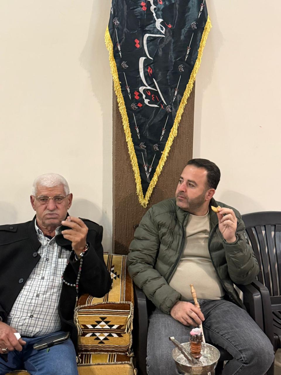 أمسية ثقافية في منزل السيد عبد القادر حردان في حي طيرحرفا - السماعية