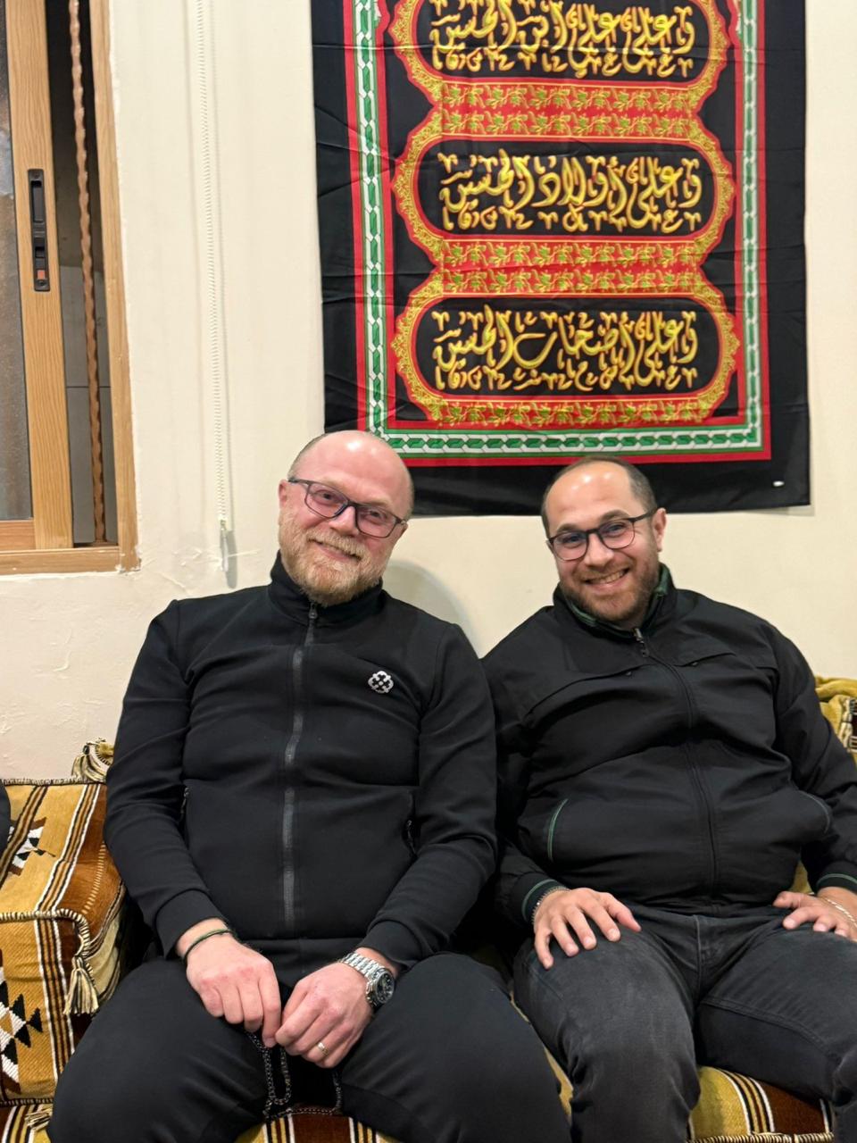 أمسية ثقافية في منزل السيد عبد القادر حردان في حي طيرحرفا - السماعية