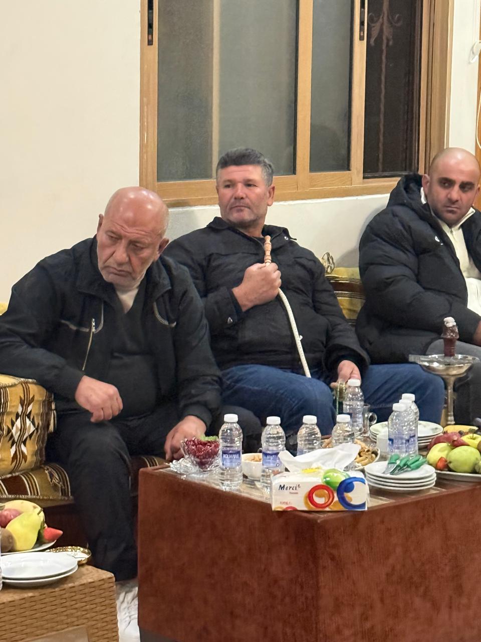 أمسية ثقافية في منزل السيد عبد القادر حردان في حي طيرحرفا - السماعية