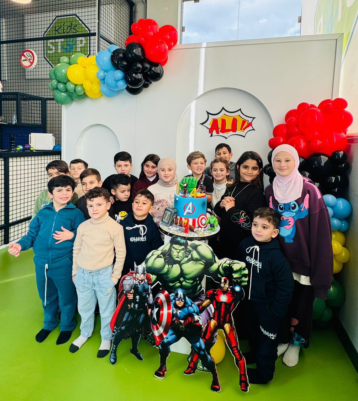 عيد ميلاد الطفل علي نور شور (4 سنوات)