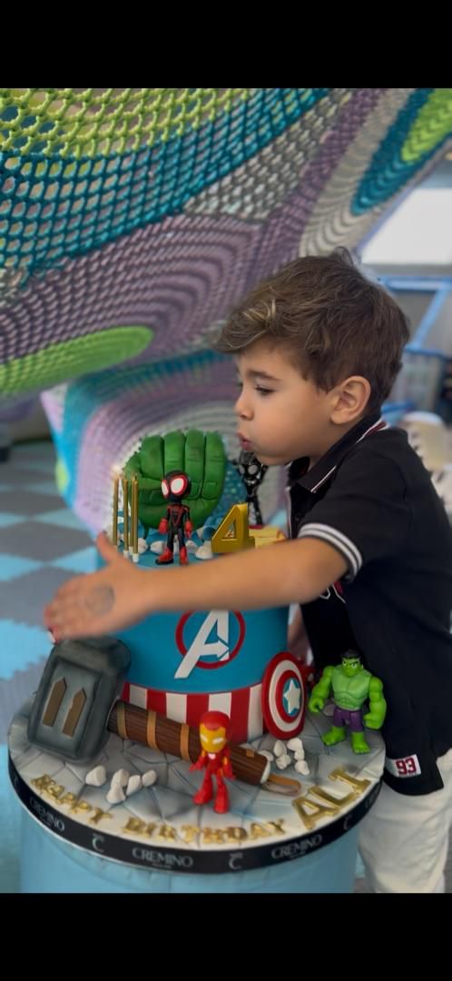 عيد ميلاد الطفل علي نور شور (4 سنوات)