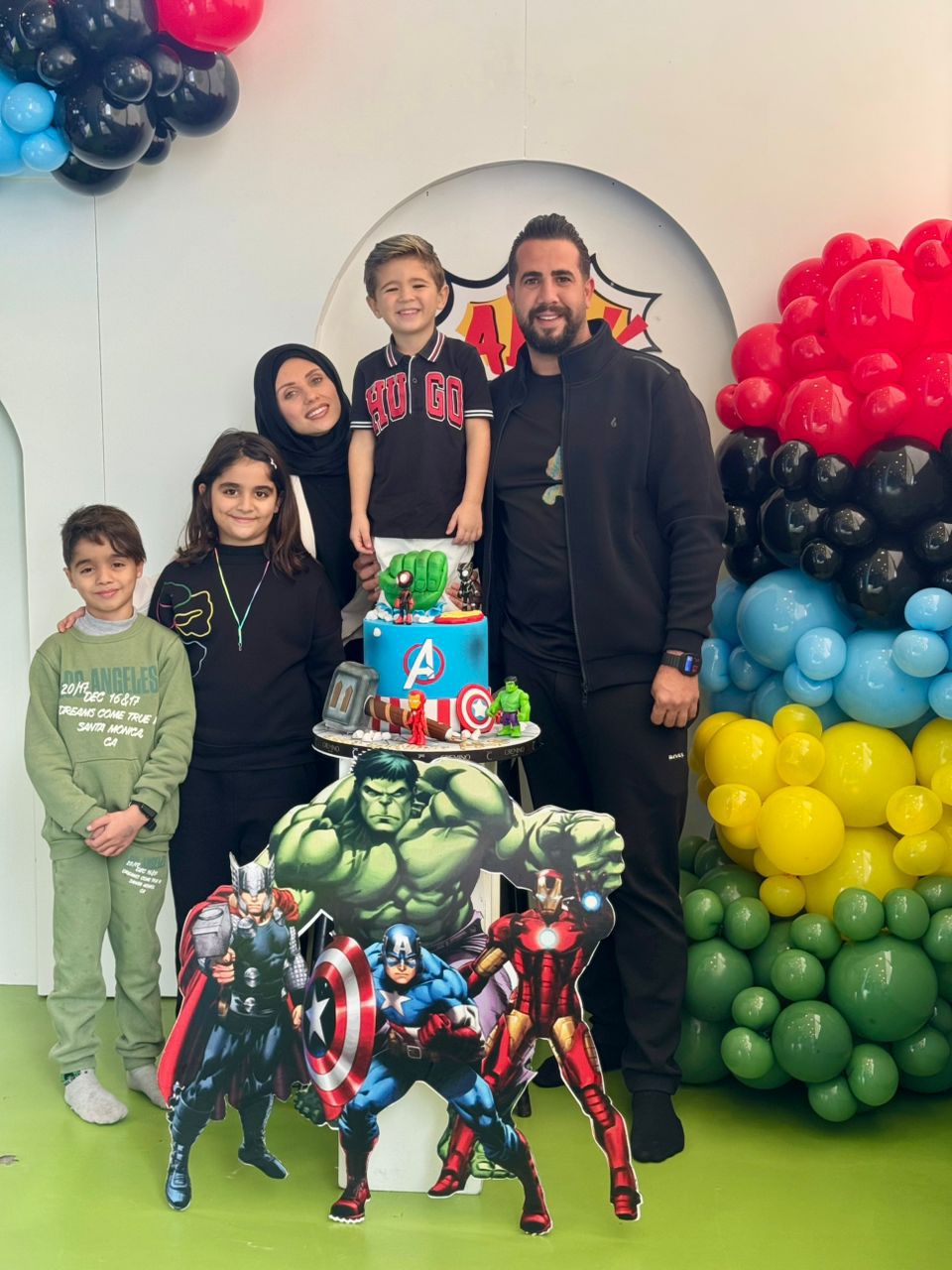 عيد ميلاد الطفل علي نور شور (4 سنوات)