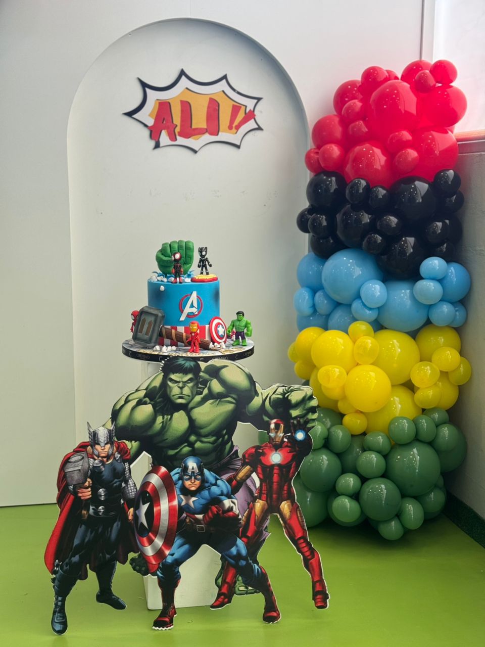 عيد ميلاد الطفل علي نور شور (4 سنوات)