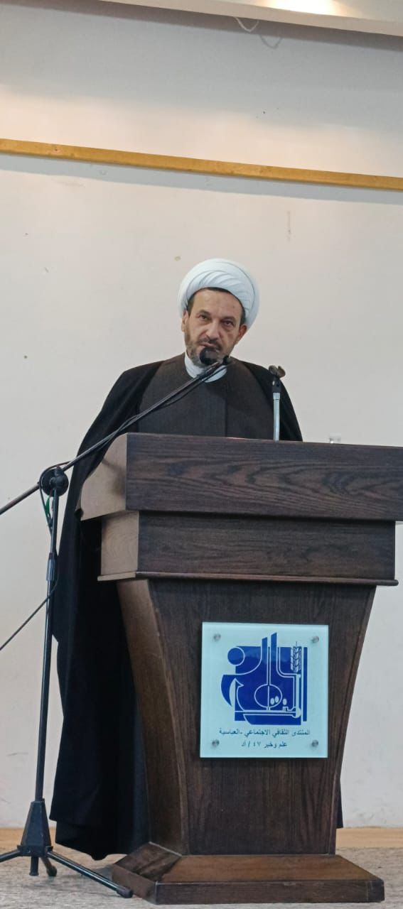 أمسية ثقافية في قاعة المنتدى الثقافي الاجتماعي في بلدة العباسية بمناسبة ولادة أمير المؤمنين (ع)