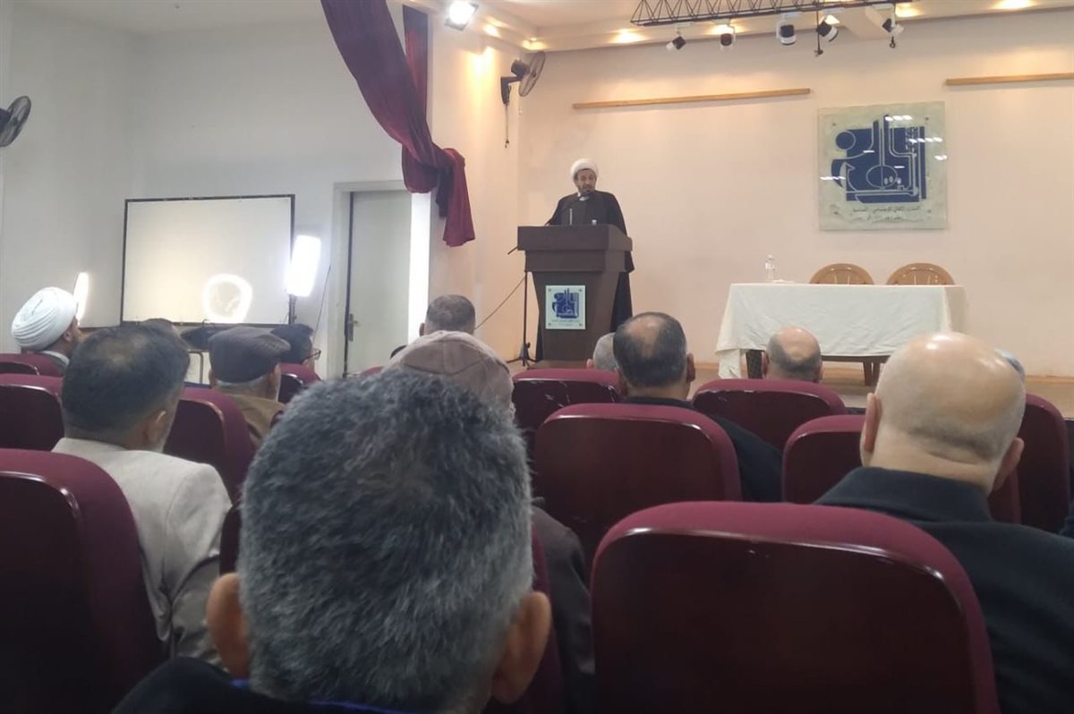 أمسية ثقافية في قاعة المنتدى الثقافي الاجتماعي في بلدة العباسية بمناسبة ولادة أمير المؤمنين (ع)