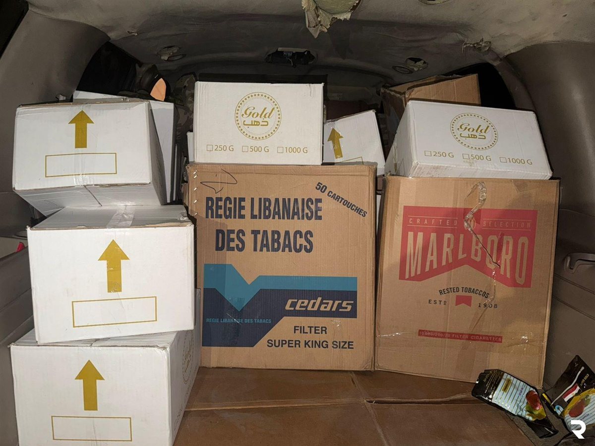 بالصور: دهم مستودعات لتخزين المصنوعات التبغية المهربة والمزورة!