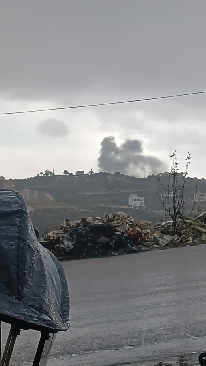 بالصور: سلسلة غارات استهدفت عدة مناطق في جنوب لبنان وبقاعه