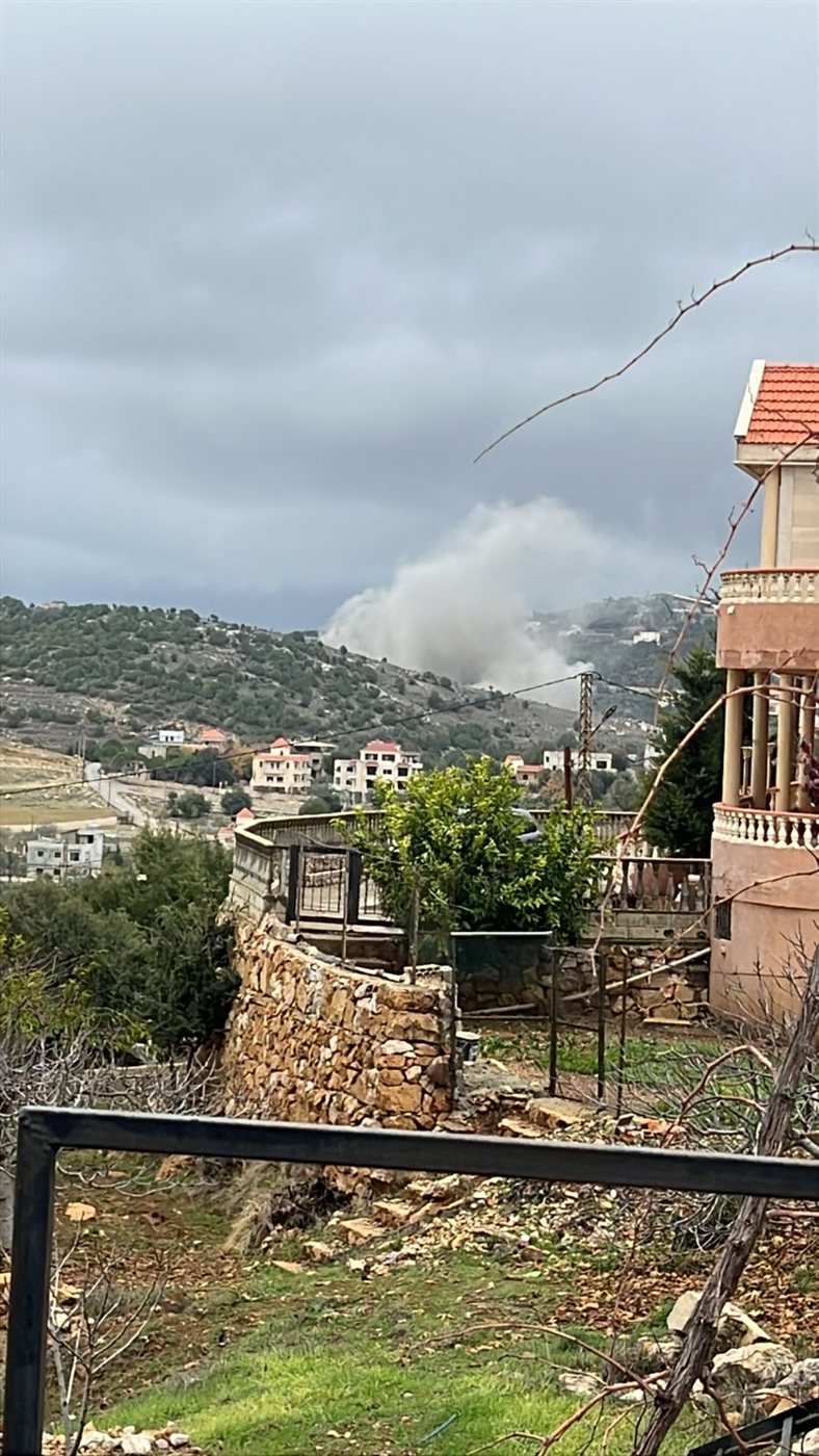 بالصور: سلسلة غارات استهدفت عدة مناطق في جنوب لبنان وبقاعه