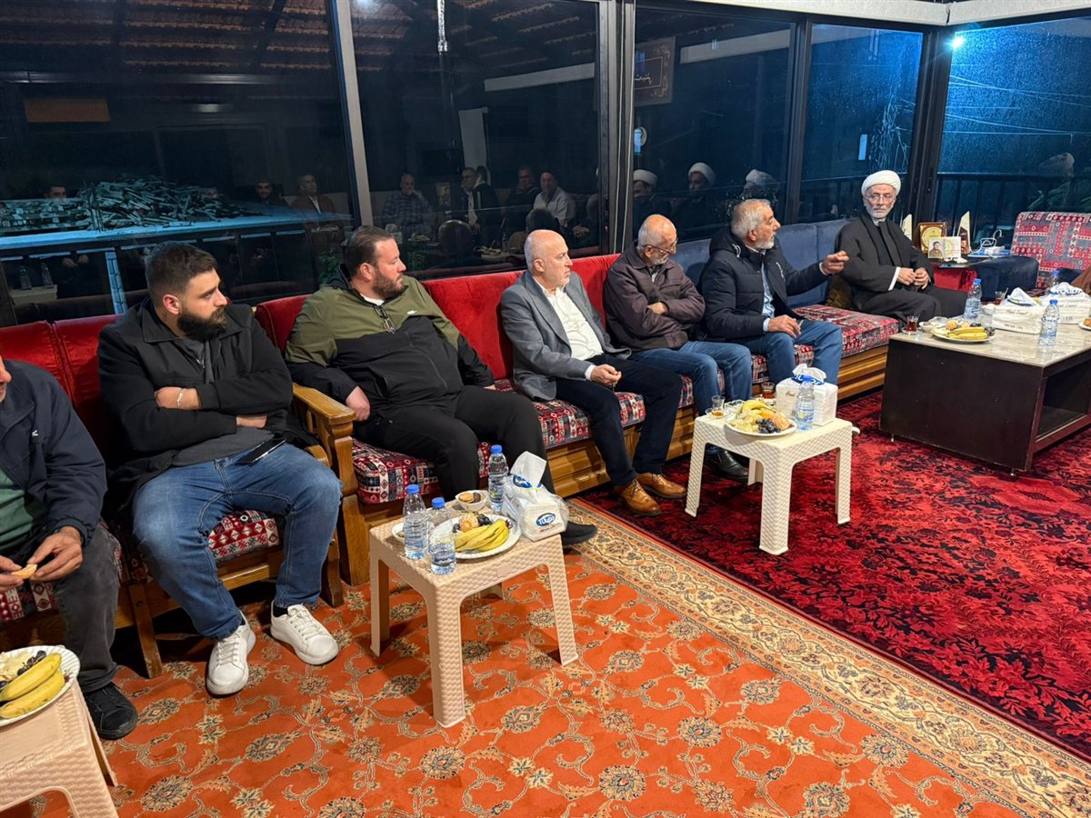 أمسية ثقافية في ديوانية الشهيد حسين شعيتلي في بلدة برج الشمالي