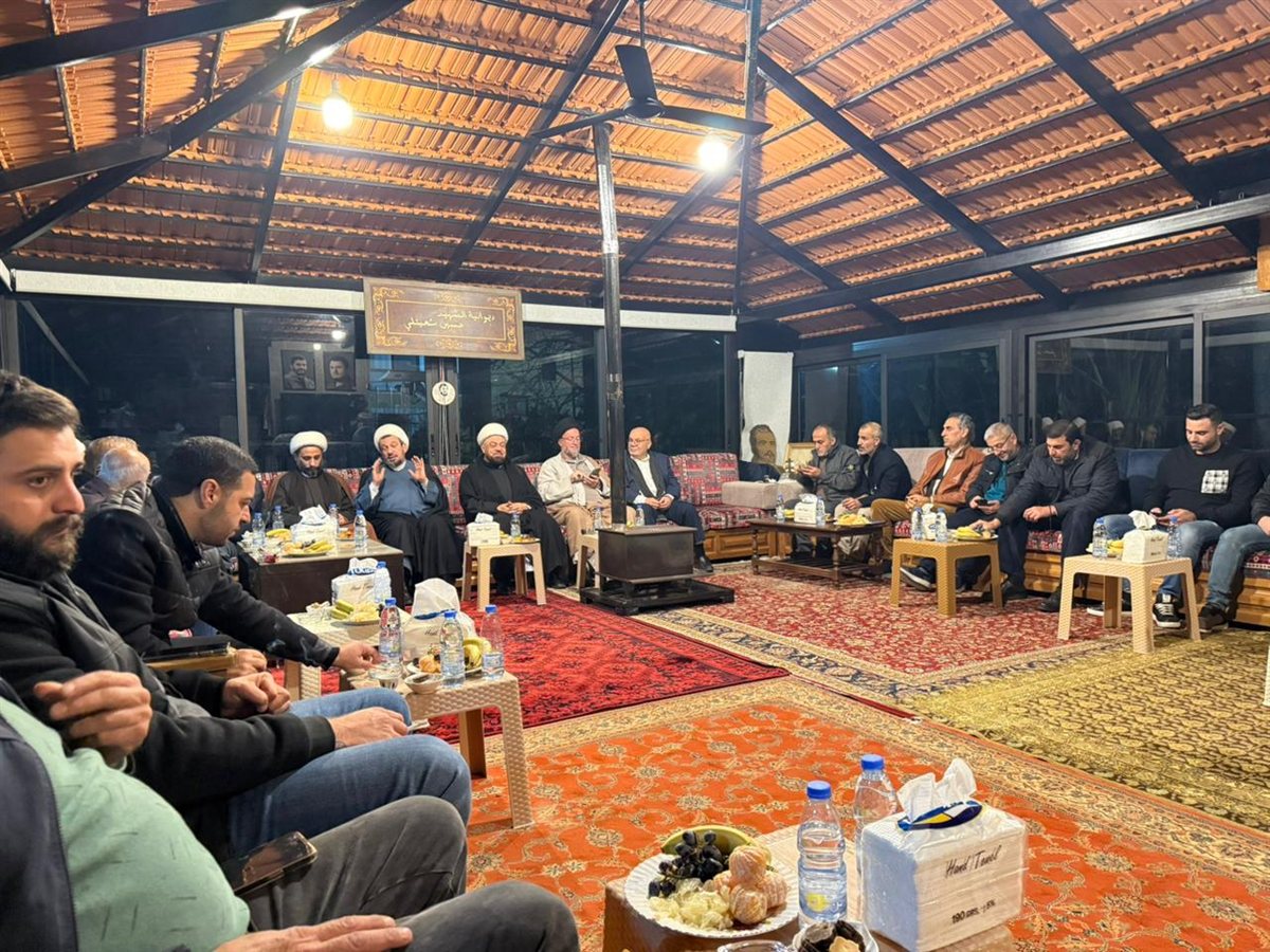 أمسية ثقافية في ديوانية الشهيد حسين شعيتلي في بلدة برج الشمالي