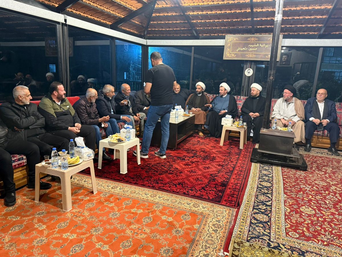 أمسية ثقافية في ديوانية الشهيد حسين شعيتلي في بلدة برج الشمالي