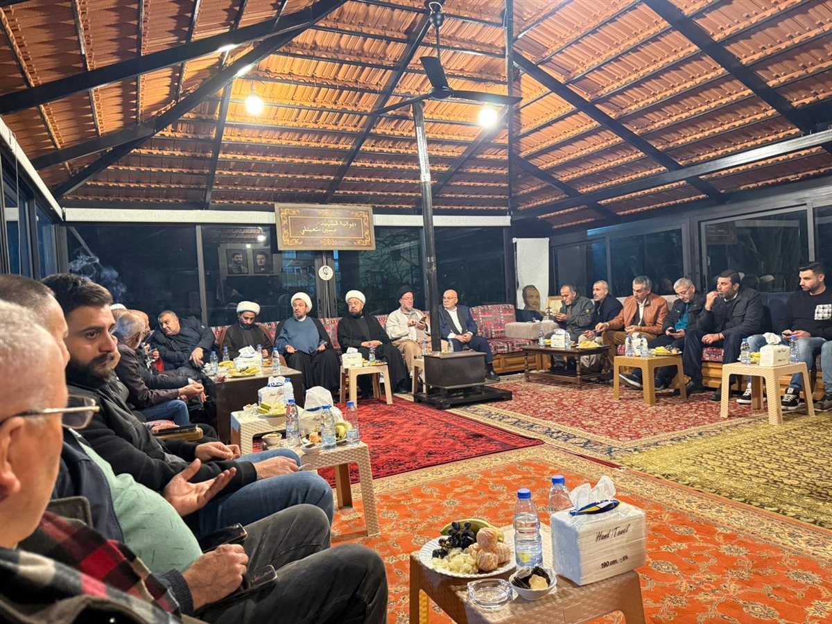 أمسية ثقافية في ديوانية الشهيد حسين شعيتلي في بلدة برج الشمالي