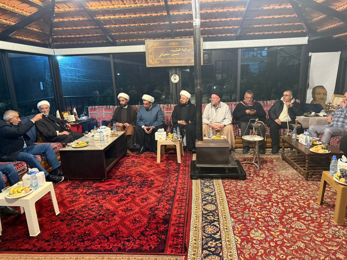 أمسية ثقافية في ديوانية الشهيد حسين شعيتلي في بلدة برج الشمالي