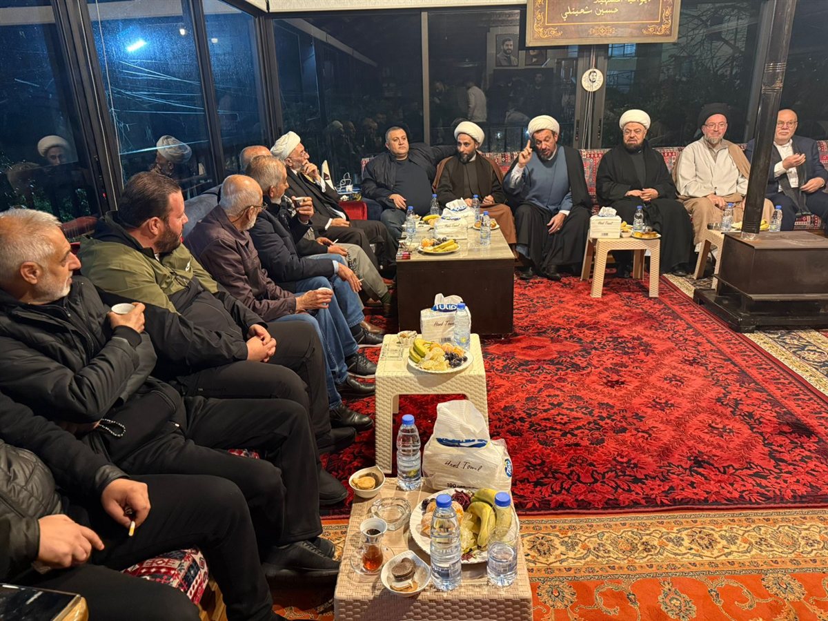 أمسية ثقافية في ديوانية الشهيد حسين شعيتلي في بلدة برج الشمالي