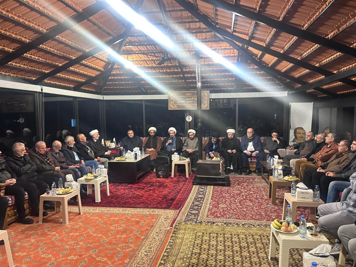 أمسية ثقافية في ديوانية الشهيد حسين شعيتلي في بلدة برج الشمالي