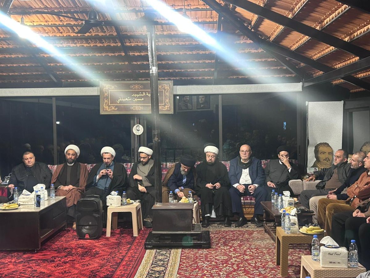 أمسية ثقافية في ديوانية الشهيد حسين شعيتلي في بلدة برج الشمالي