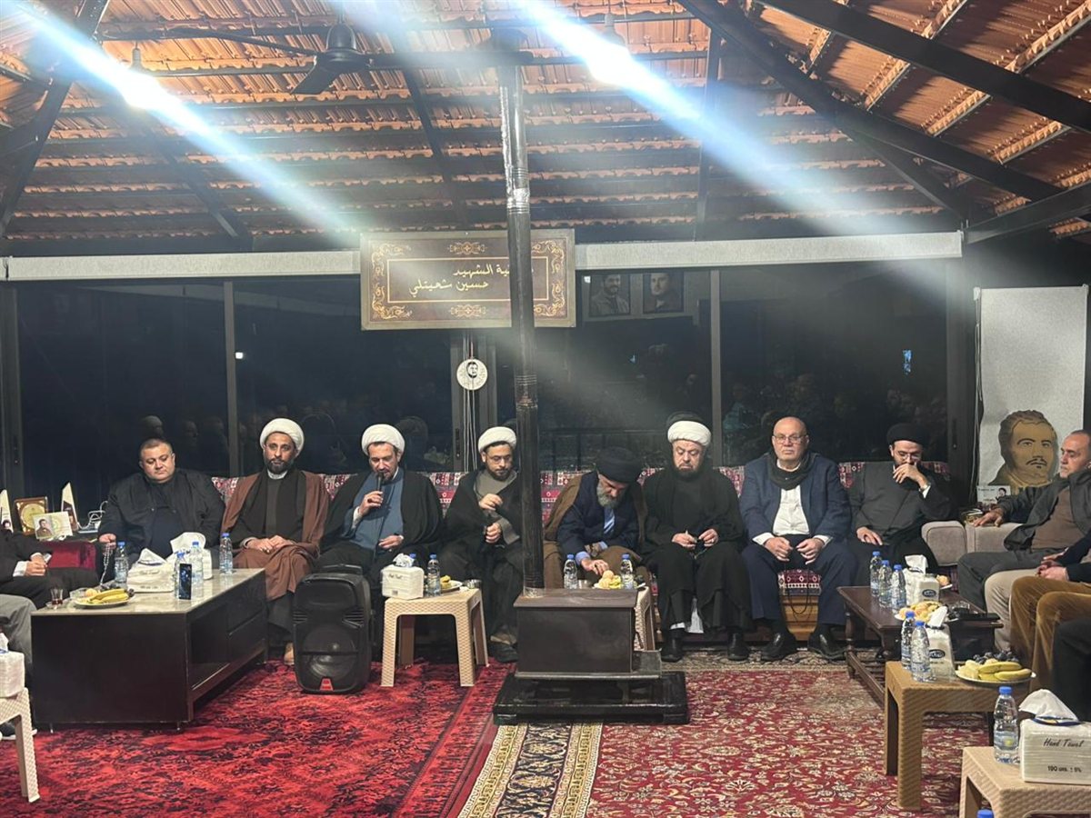 أمسية ثقافية في ديوانية الشهيد حسين شعيتلي في بلدة برج الشمالي